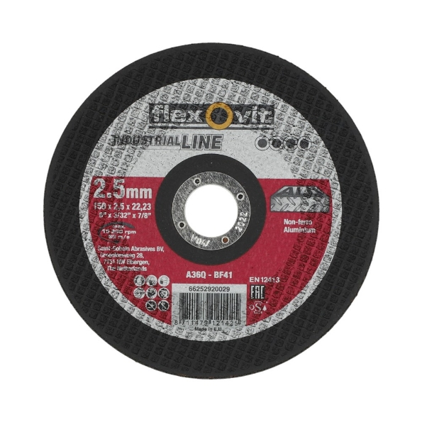 Afbeelding - https-www-ez-catalog-nl-Asset-c09a2cf3eacd40368faed8ea3d21815e-ImageFullSize-66252920029-Flat-cutting-off-wheel-Angle-Grinder-Flexovit-ALU-15x2-5x22-2mm-145903-jpg